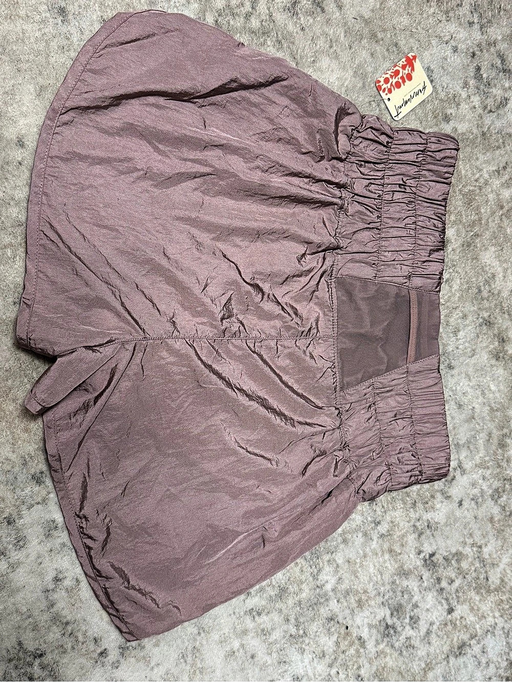 Free People Movement The Way Home High Waisted Athletic Shorts.